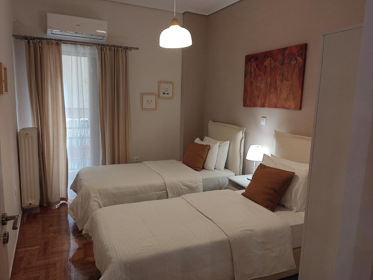 Central & Comfortable, 70M² Apt In Neos Kosmos Афіни Екстер'єр фото